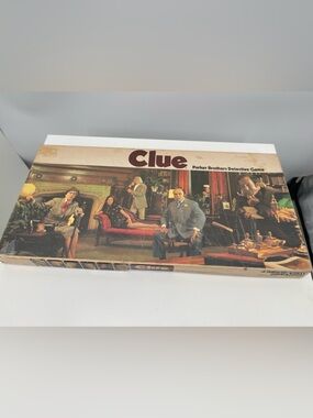 1972 Vintage Clue Parker Brothers